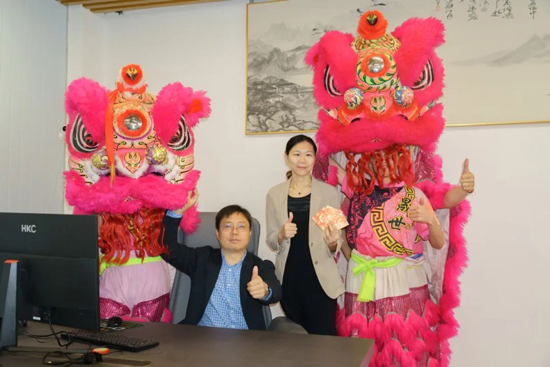 領導合影